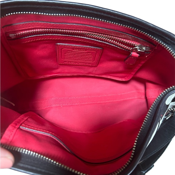 Coach Signature with Stripe shoulder / crossbody bag - Picture 12 of 14